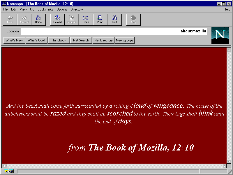 The Book of Mozilla
