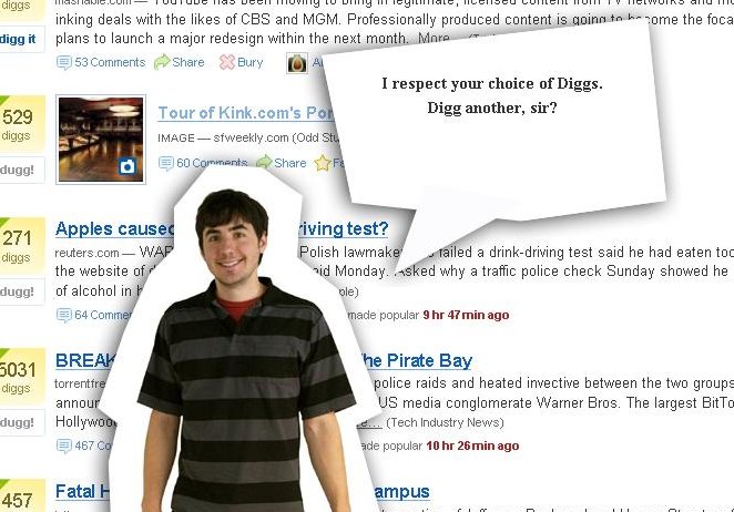Digg's 2009 April Fools Prank