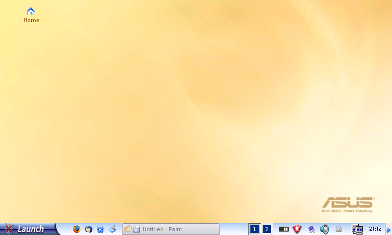 eee pc default xandros desktop