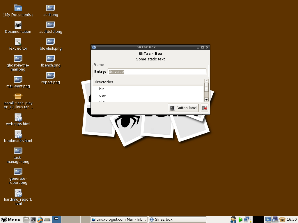 GTK Dialog Example