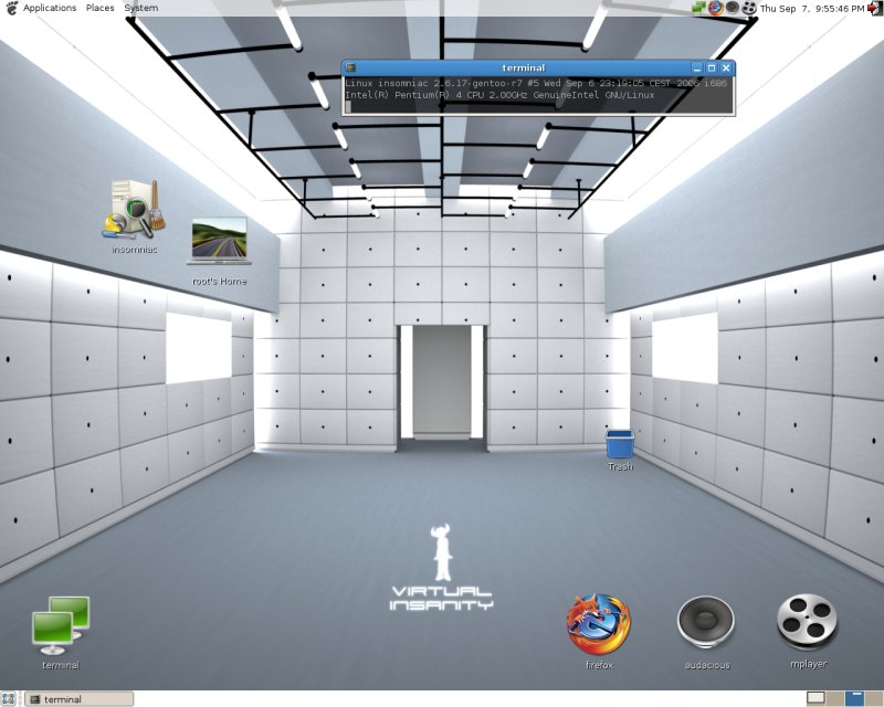 Portal Desktop Linux Screenshot