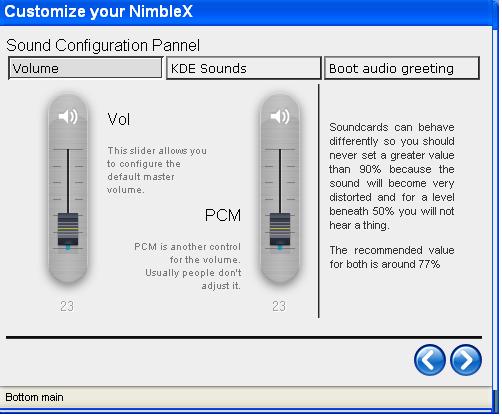 Nimblex 2 Linux Sound