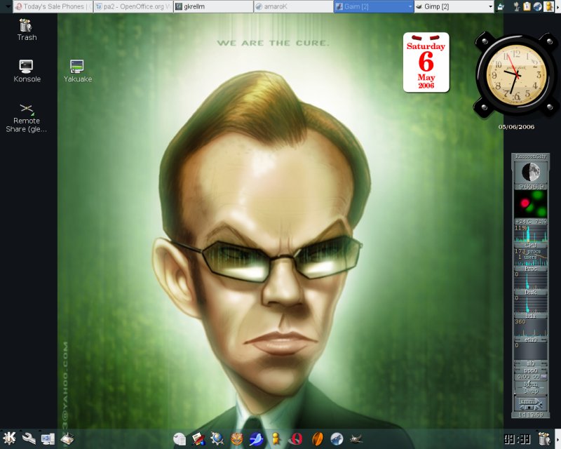 Agent Smith Linux Desktop Screenshot