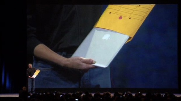 Steve Jobs Unvieling the Macbook Air in CES 2008