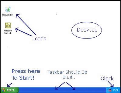 Windows XP Simple Desktop